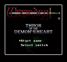 Image n° 1 - screenshots  : Wizardry Gaiden IV - Throb of the Demon's Heart